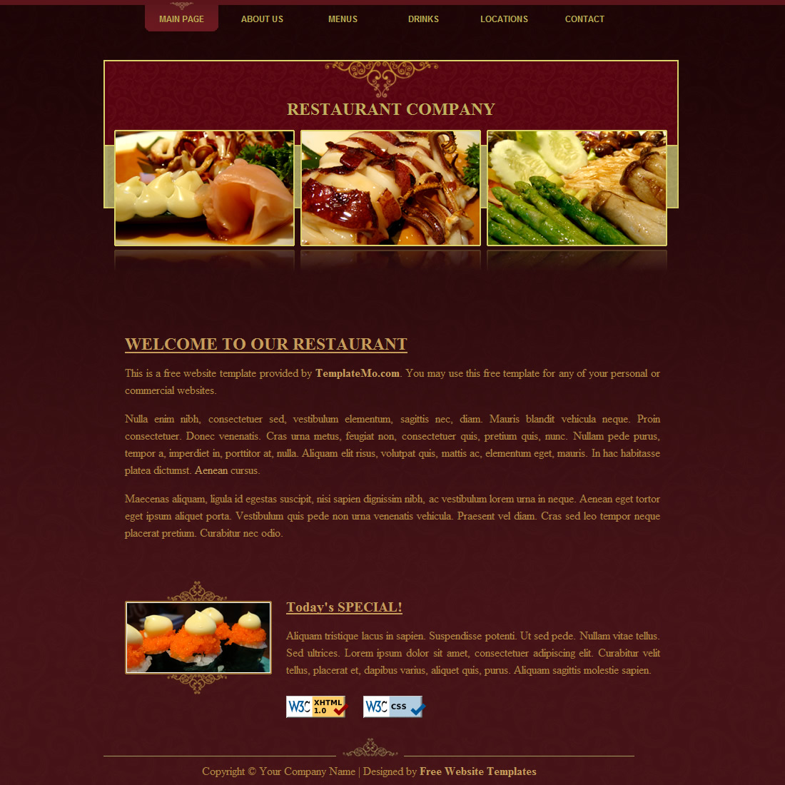 sample about us page template