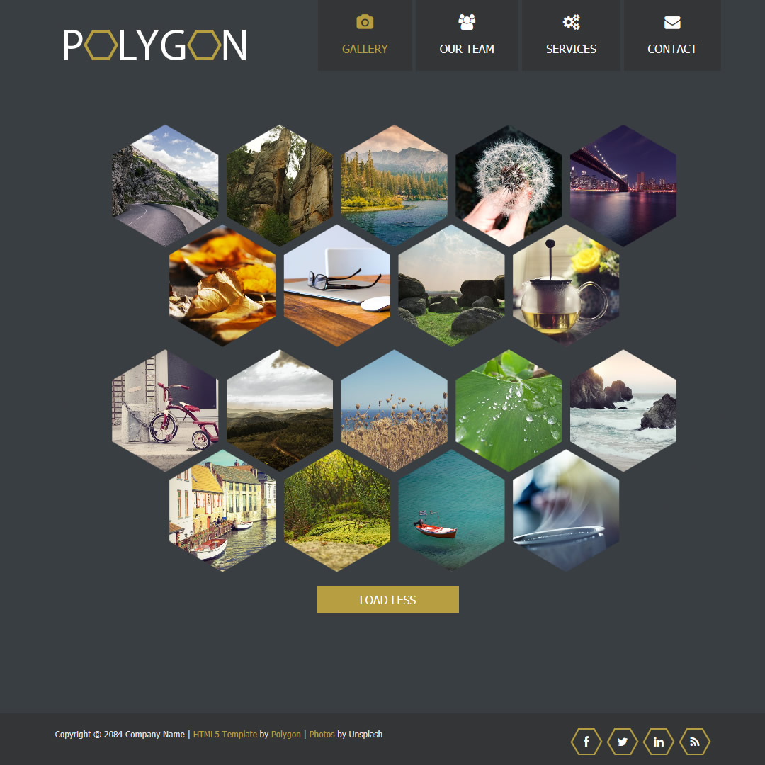 photo gallery template html5 Producer html5 photo & video gallery template.