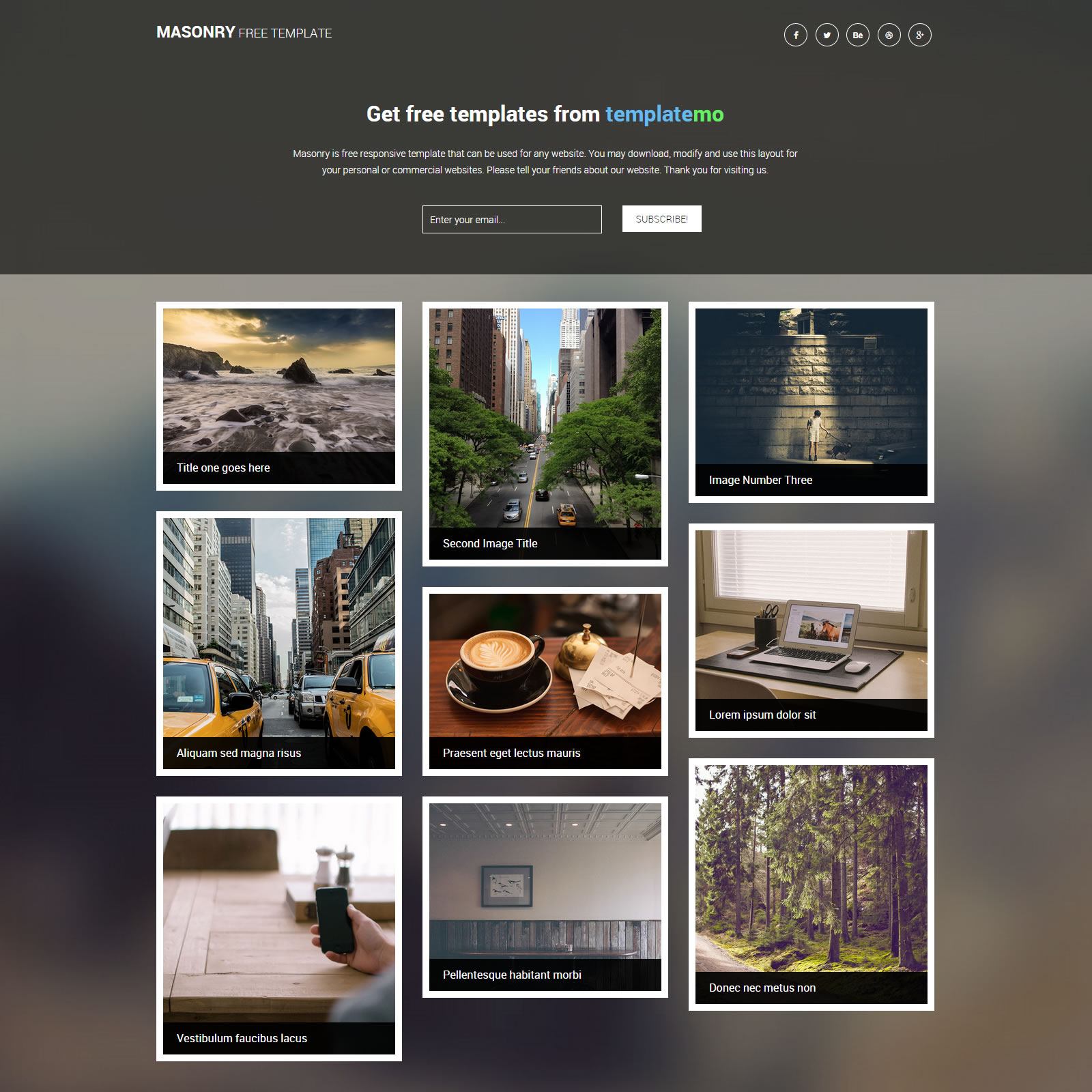 templates gallery