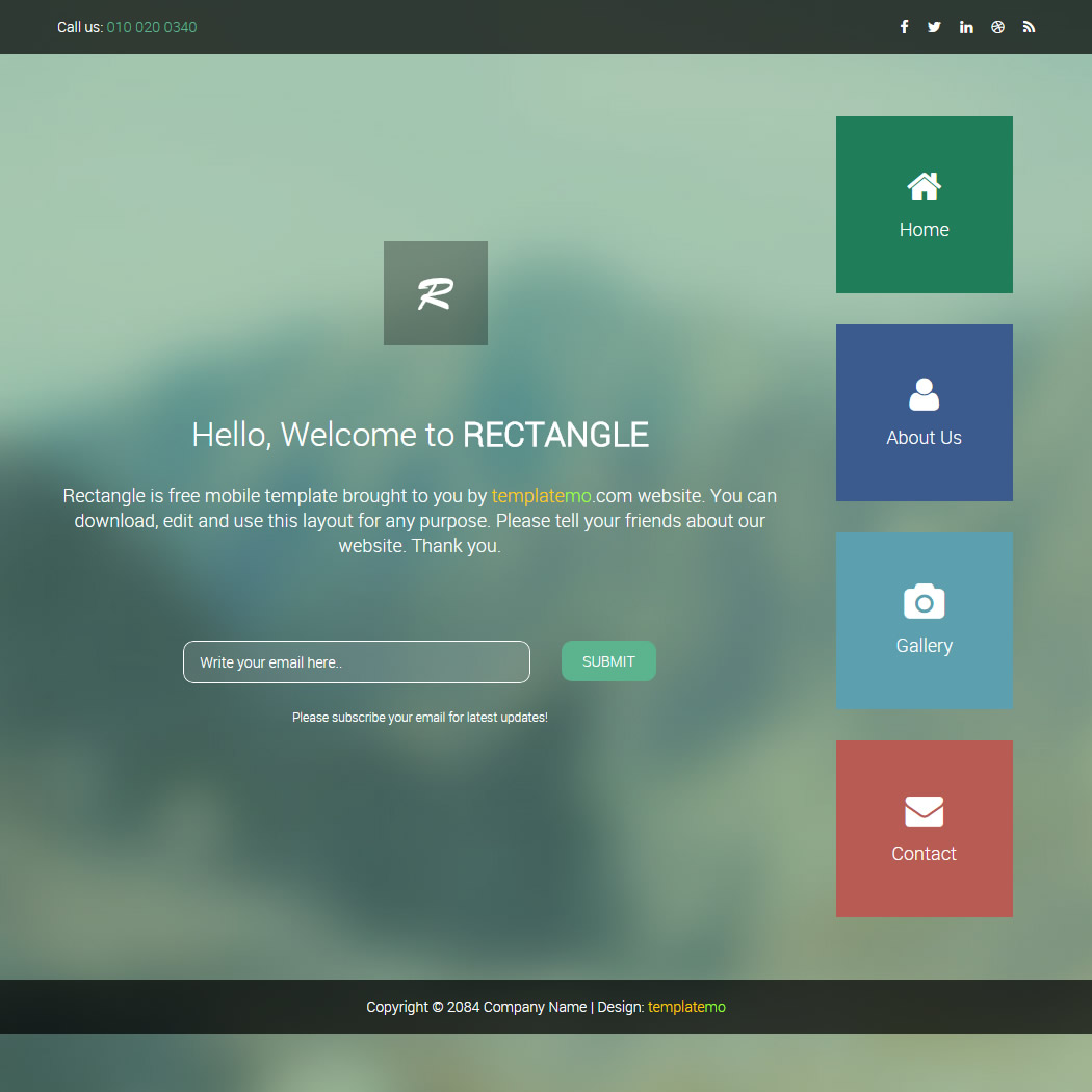 thank you page template free download