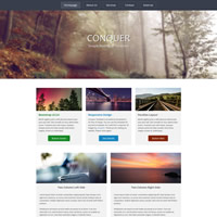 476 conquer responsive template