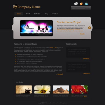 Smoke House Template