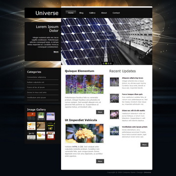 Universe Template