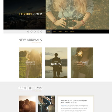 Luxury Gold Template